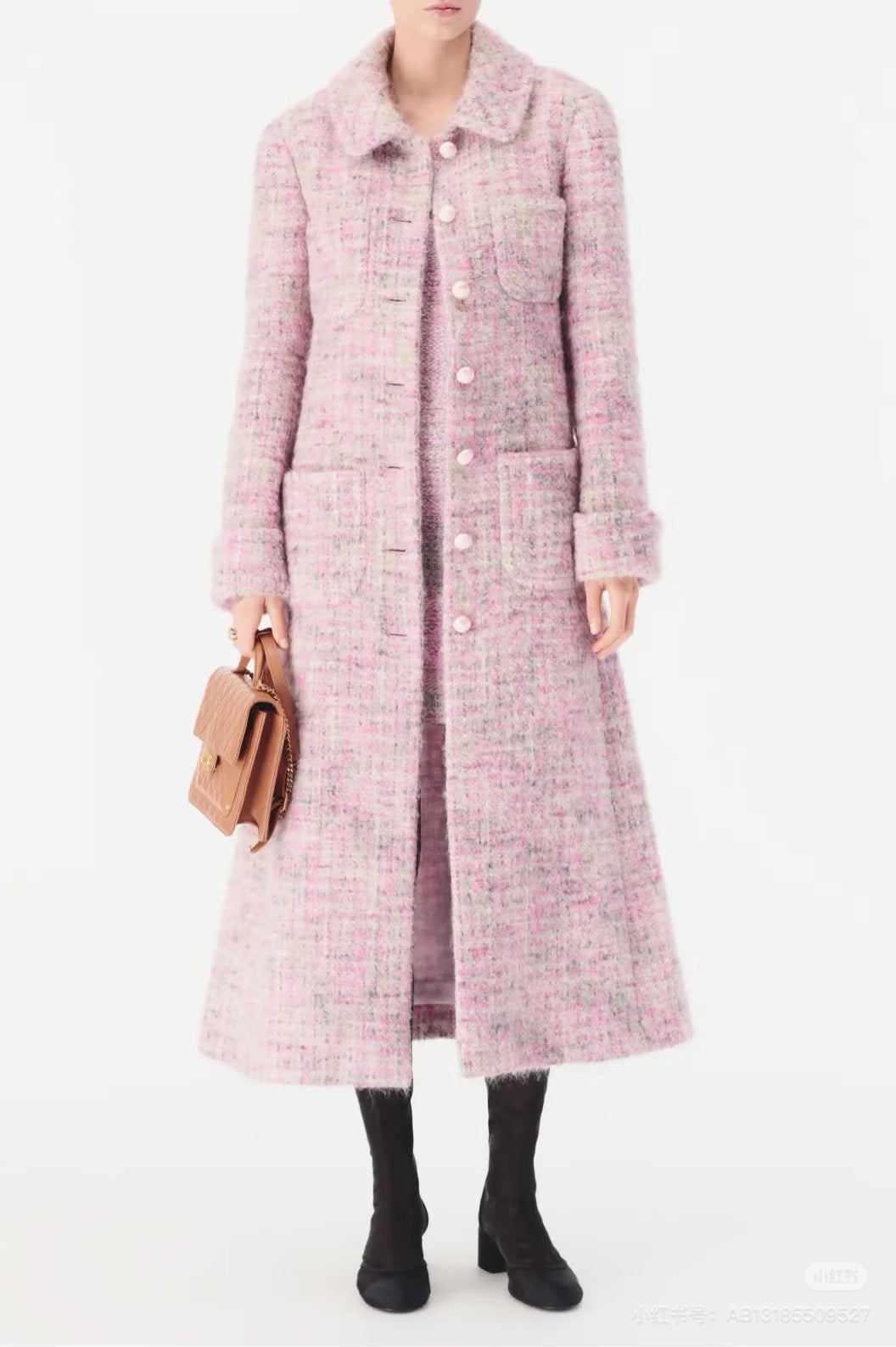 Chan 25fw tweed overcoats