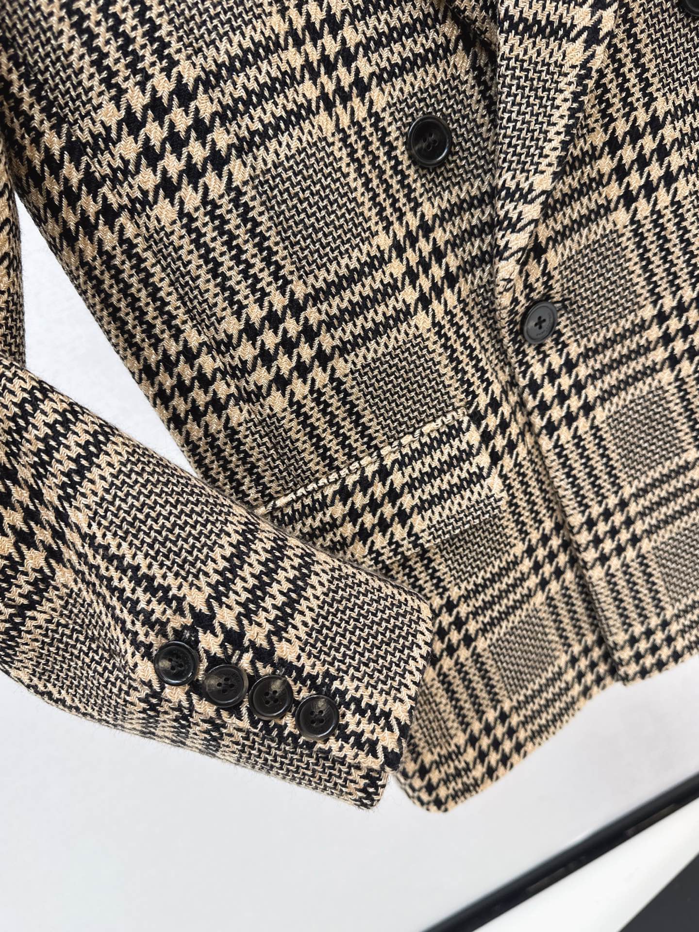 Sain 25fw check blazer