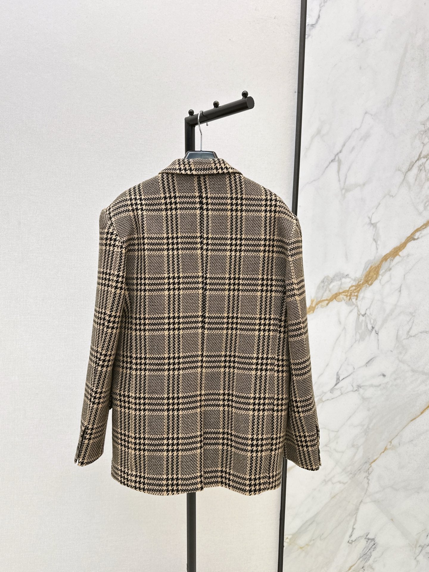 Sain 25fw check blazer