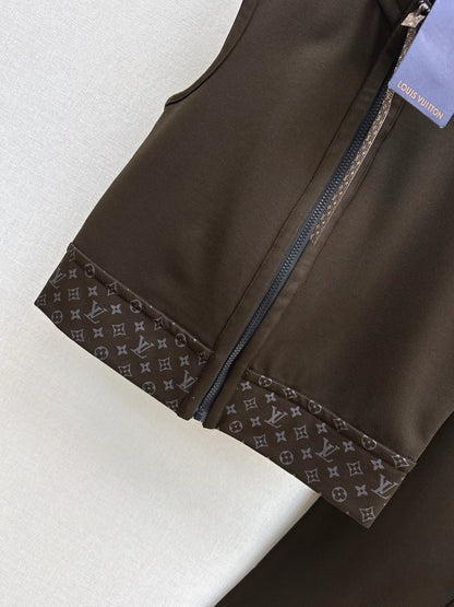 Loui 25fw vest cropped pants set