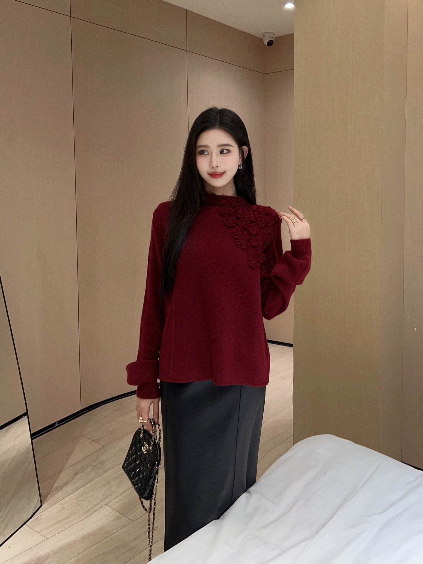 Miu 25fw knit cardigan