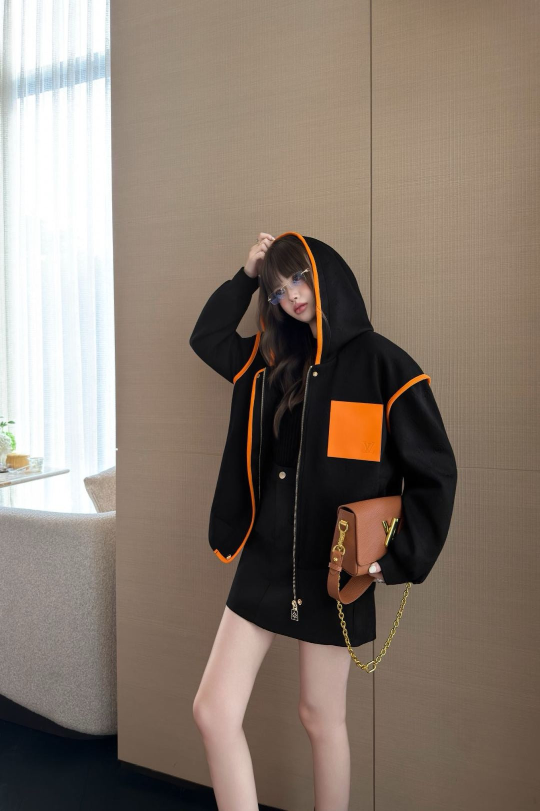 Loui 25fw hooded jacket