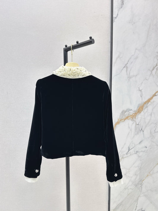 Miu 25fw velvet jacket