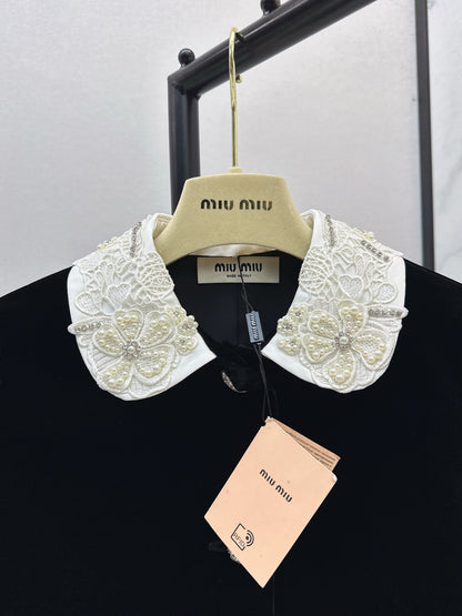 Miu 25fw velvet jacket