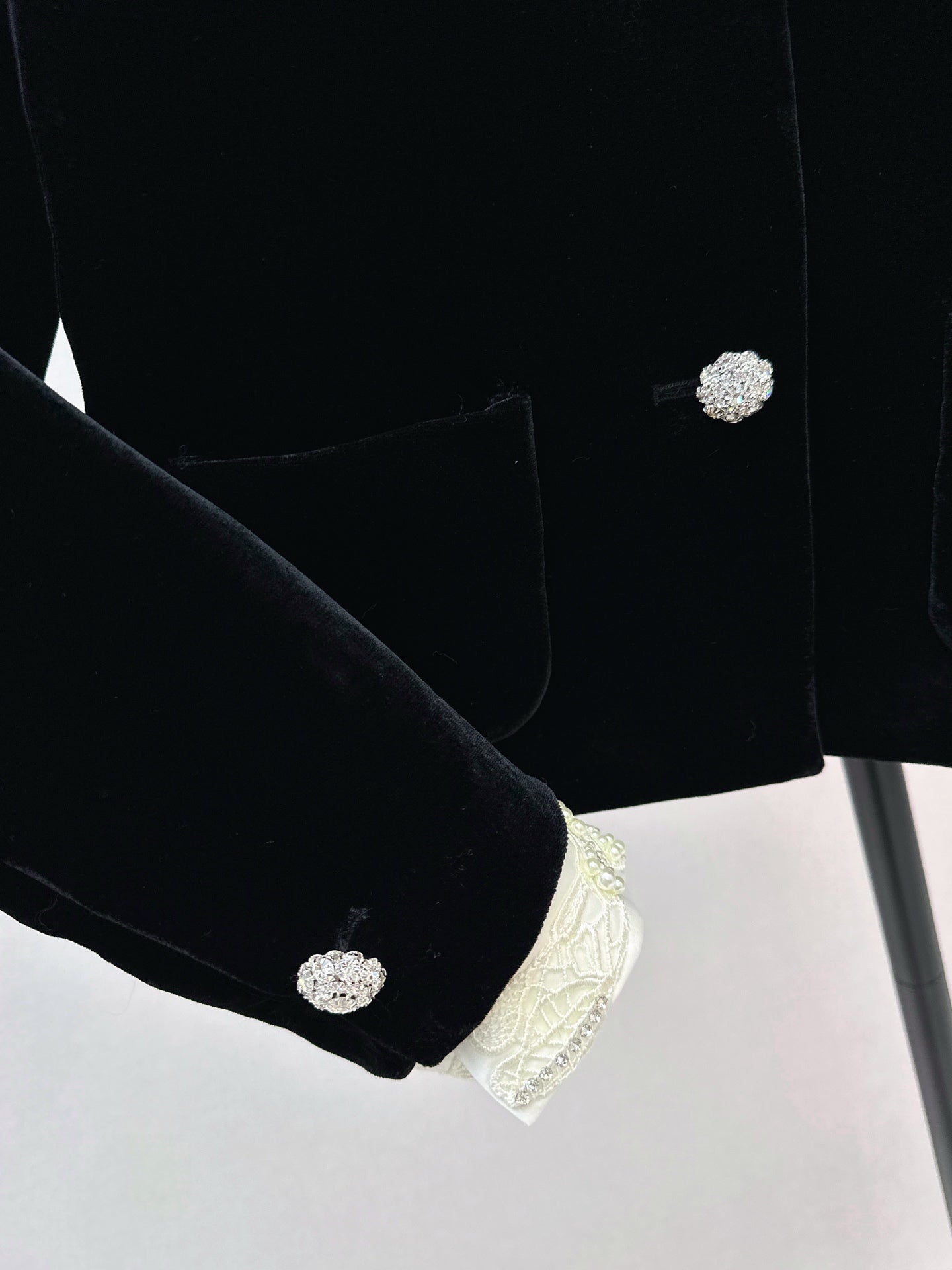 Miu 25fw velvet jacket