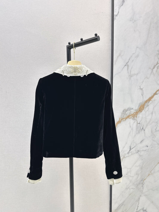 Miu 25fw velvet jacket