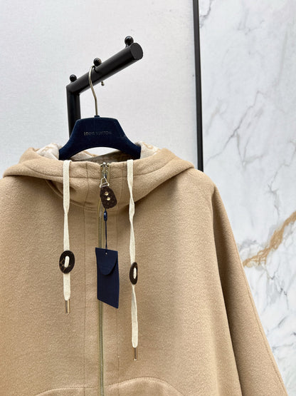 Loui 25fw reversible hooded coats