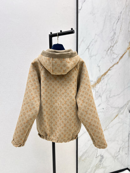 Loui 25fw reversible hooded jacket