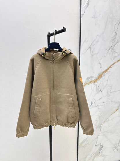 Loui 25fw reversible hooded jacket