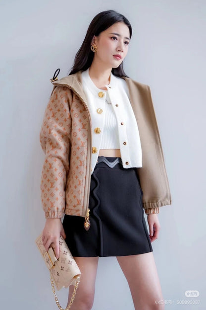 Loui 25fw reversible hooded jacket