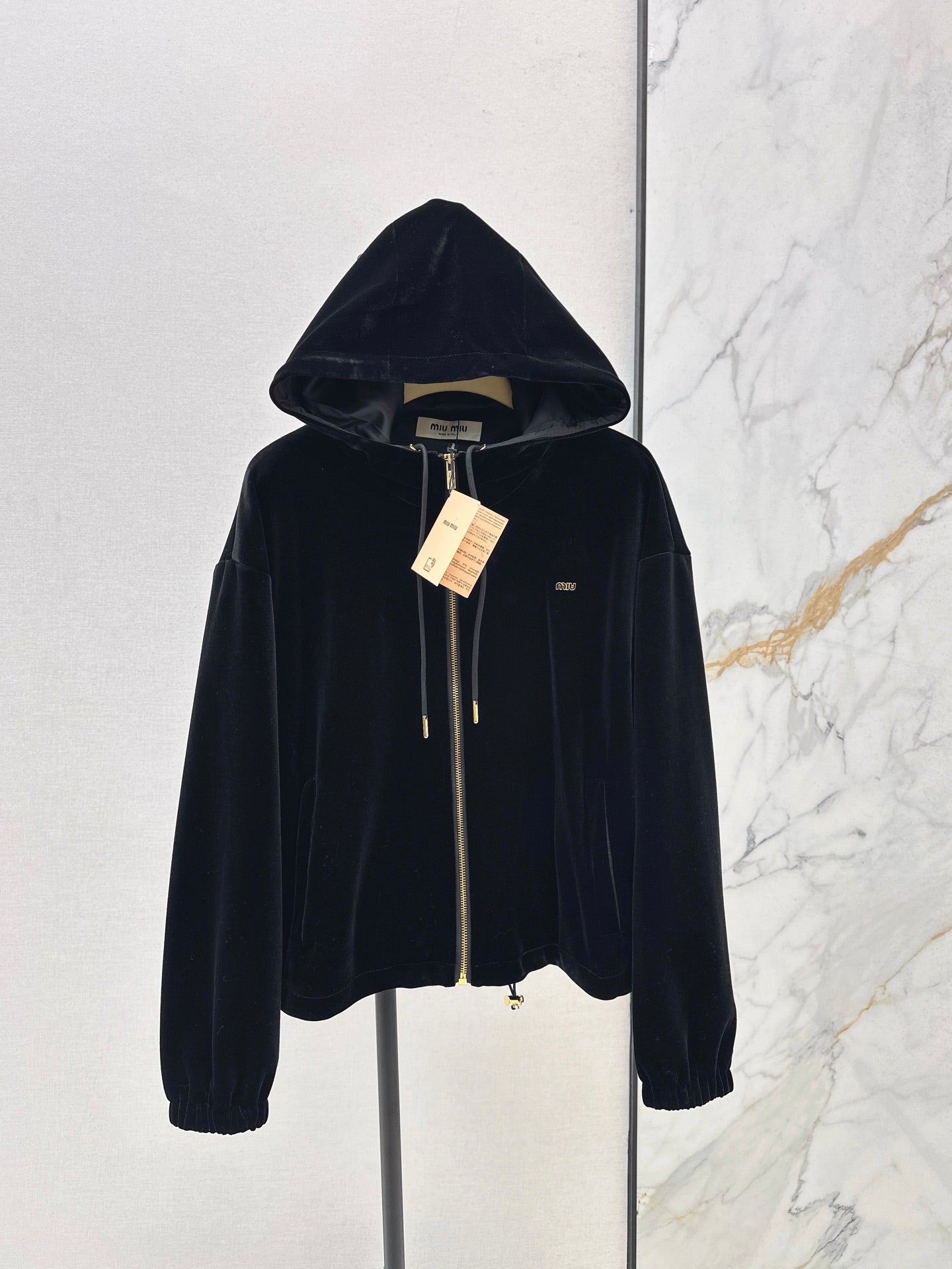 Miu 25fw velvet jacket