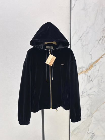 Miu 25fw velvet jacket