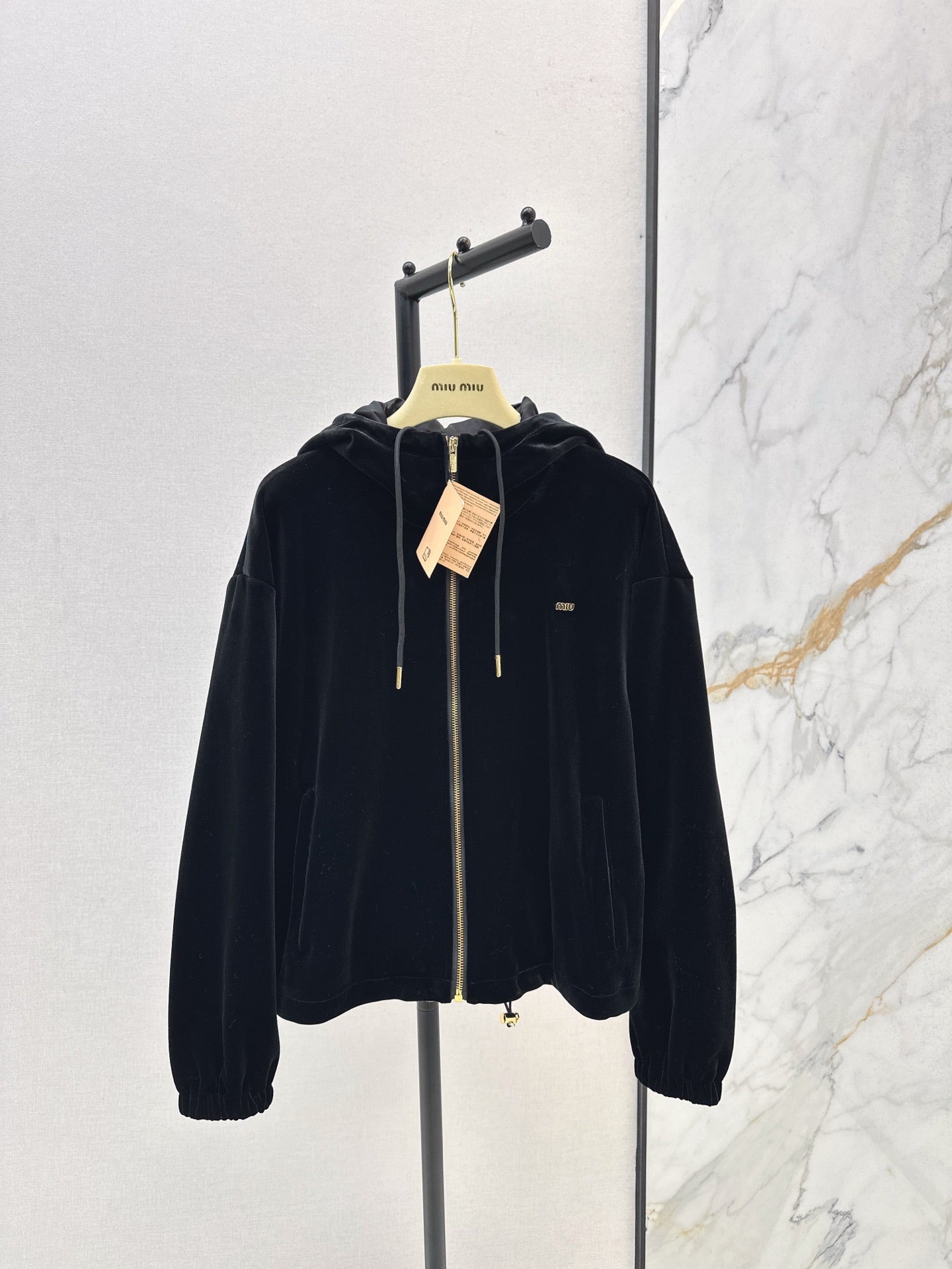 Miu 25fw velvet jacket