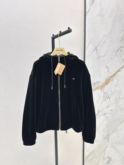 Miu 25fw velvet jacket