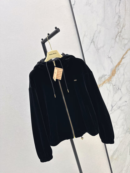 Miu 25fw velvet jacket