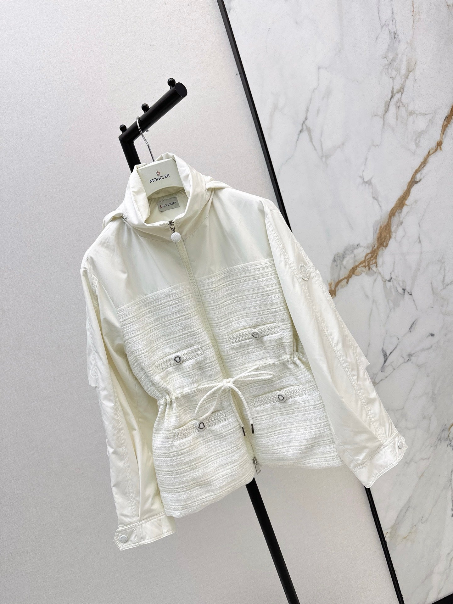 Monc 25fw hooded jacket