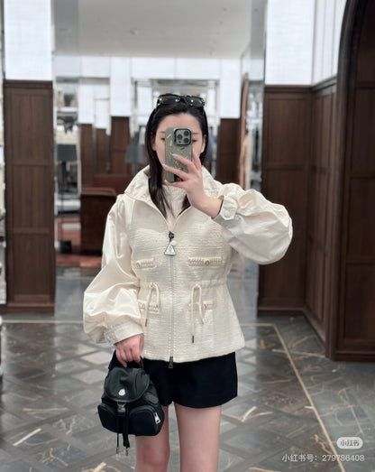 Monc 25fw hooded jacket