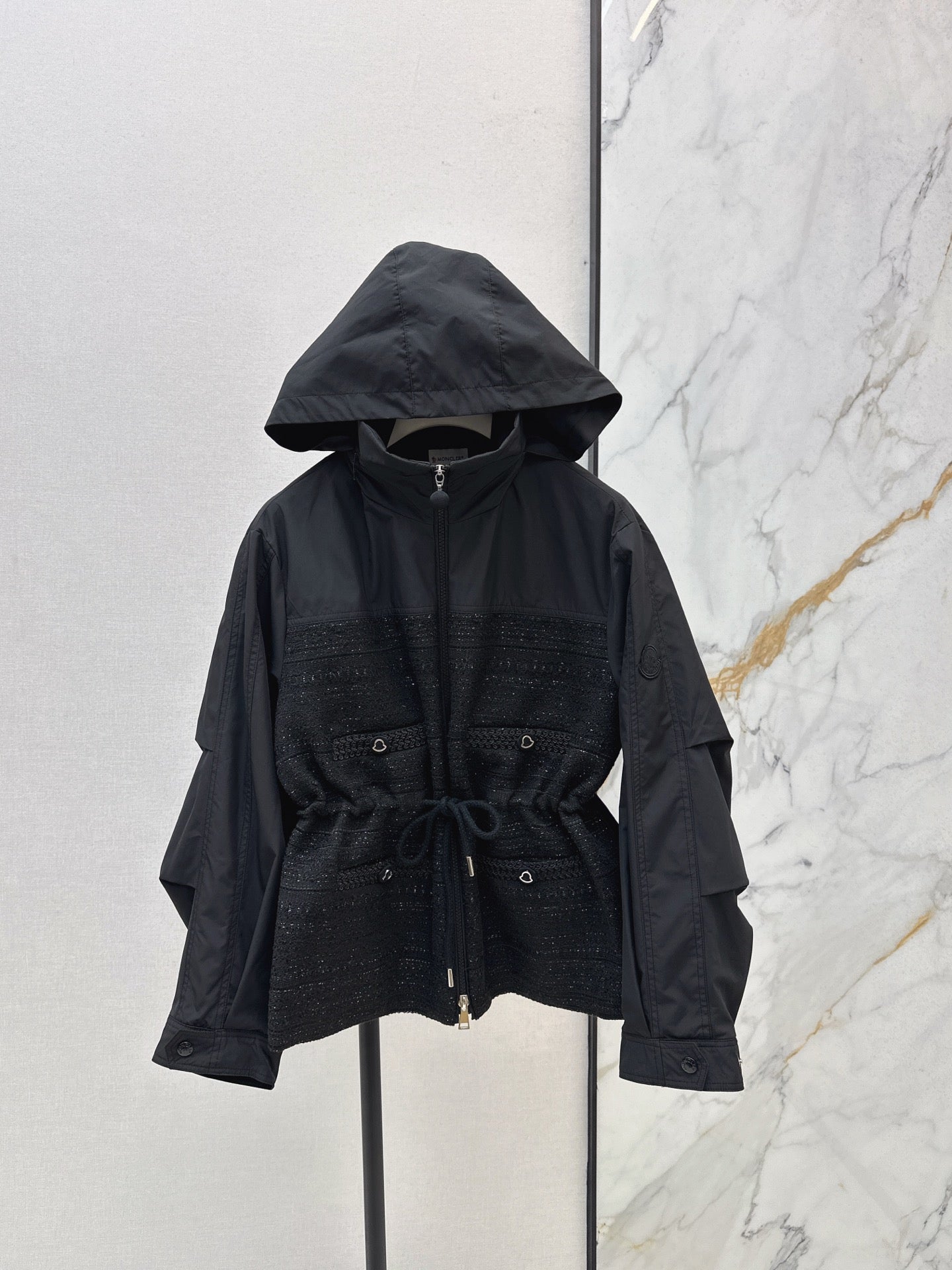 Monc 25fw hooded jacket