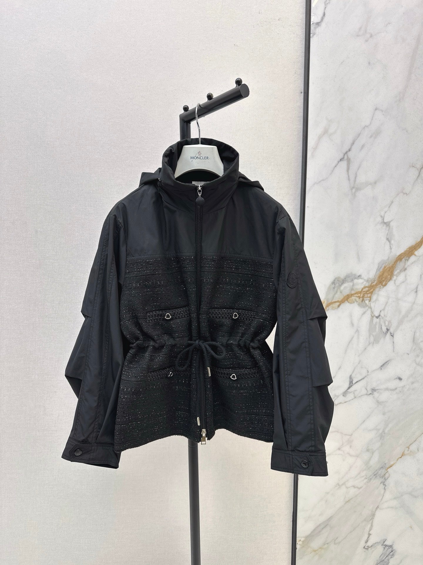 Monc 25fw hooded jacket