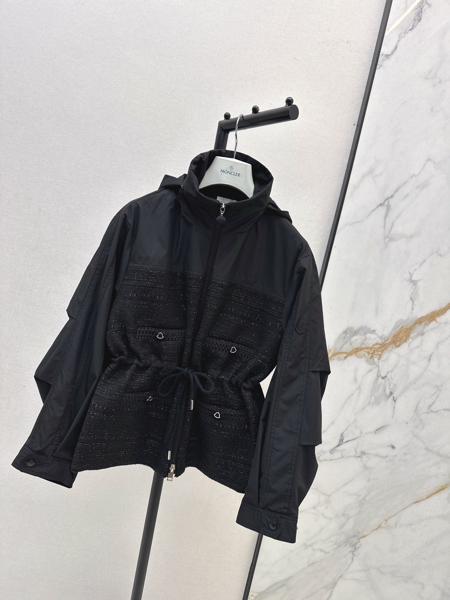 Monc 25fw hooded jacket