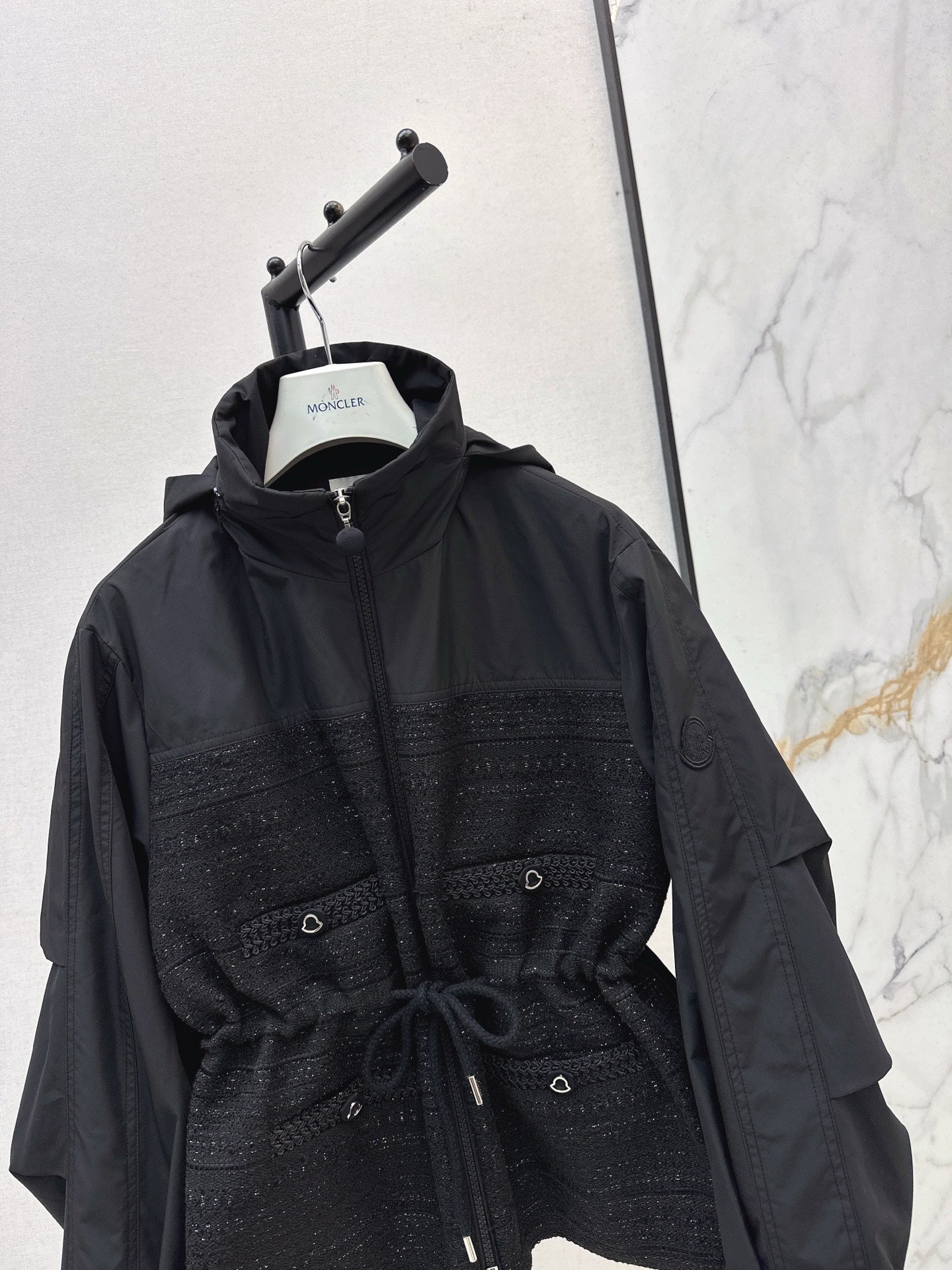 Monc 25fw hooded jacket