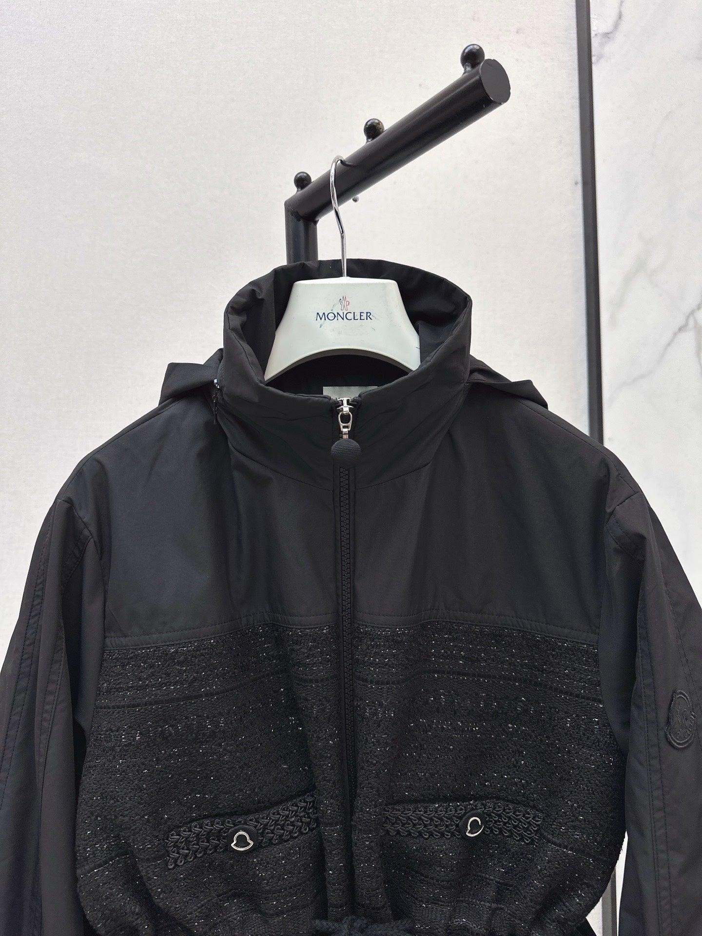 Monc 25fw hooded jacket