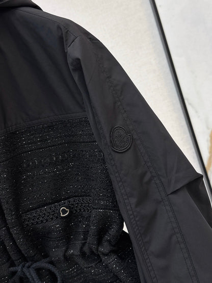 Monc 25fw hooded jacket