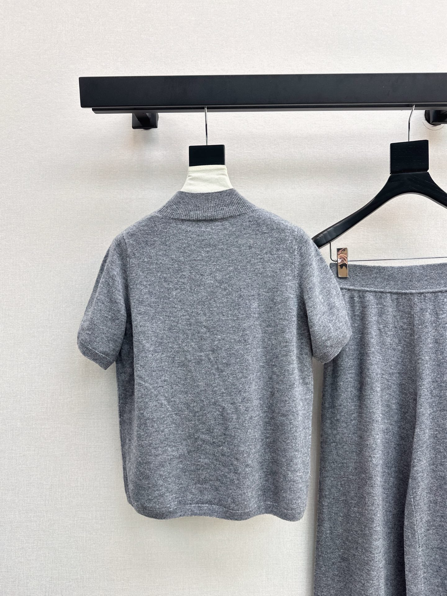 Miu 25fw sweater shirt pants set