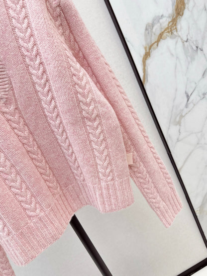 Loe 25fw v-neck sweater