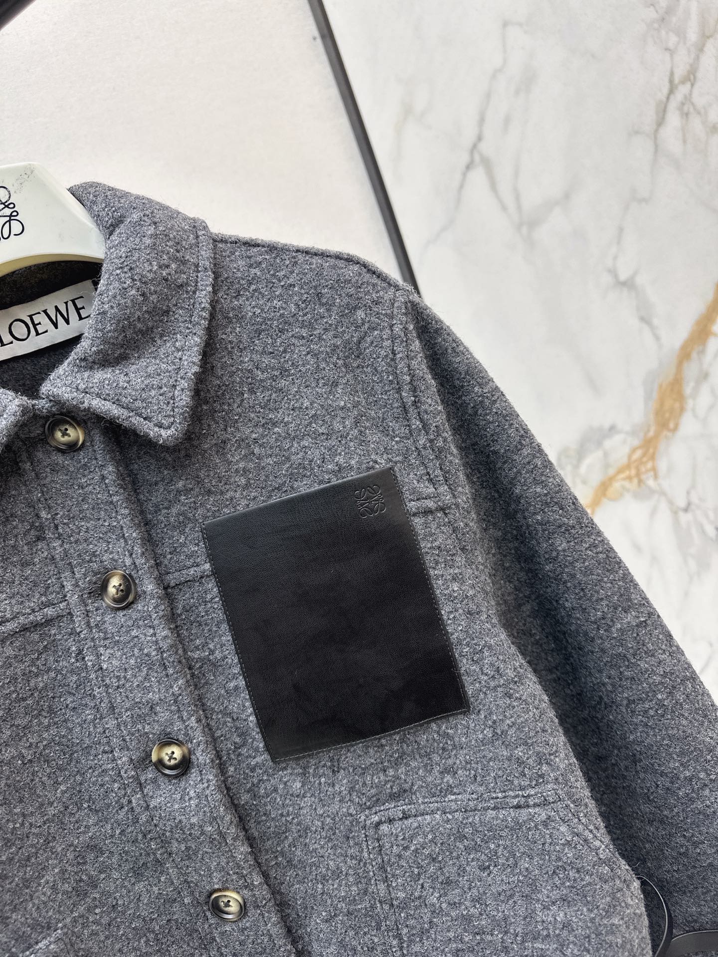 Loe 25fw wool jacket