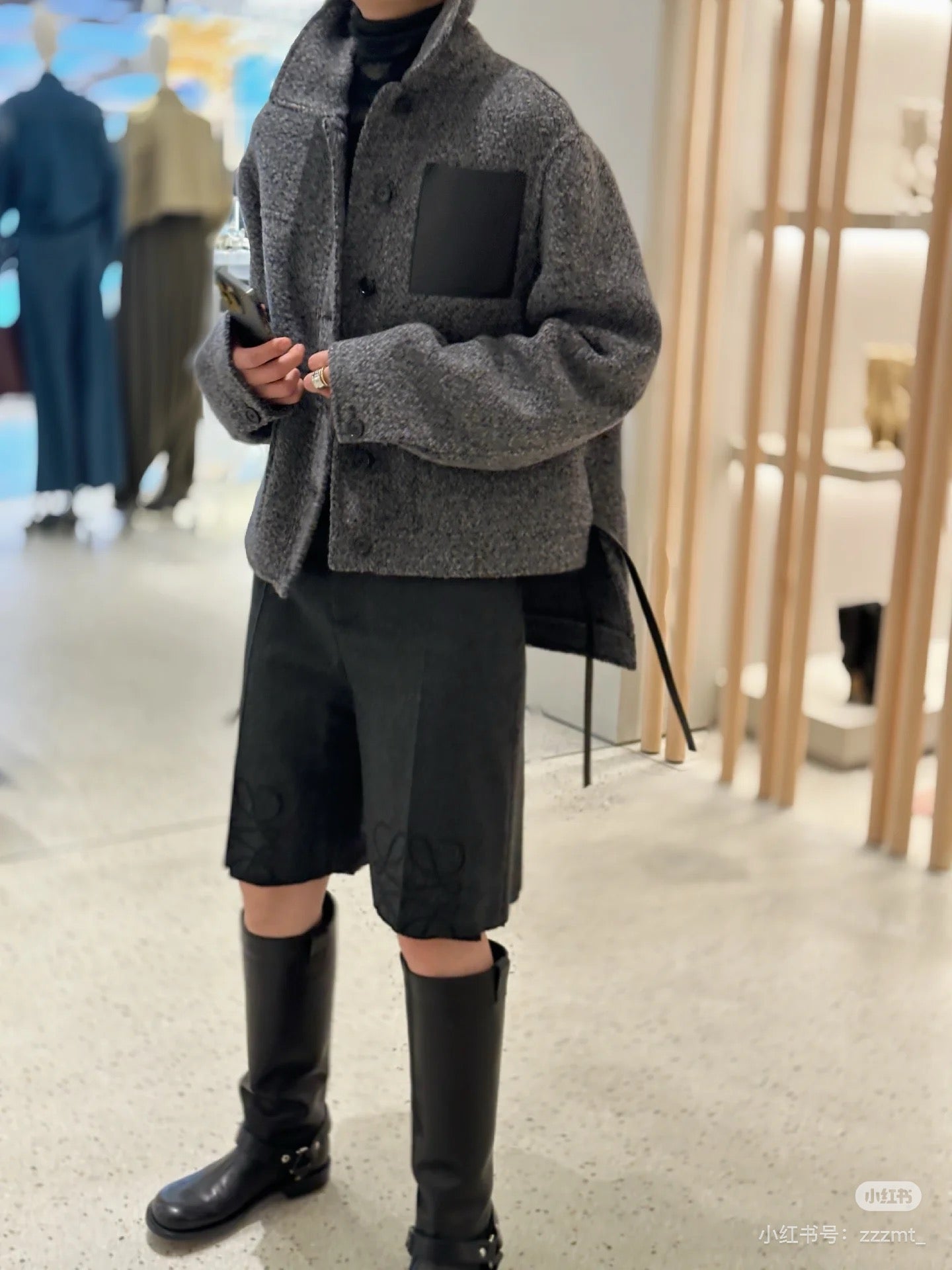 Loe 25fw wool jacket