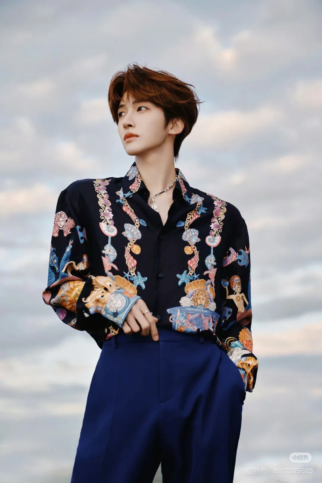 Ver 25fw print shirt