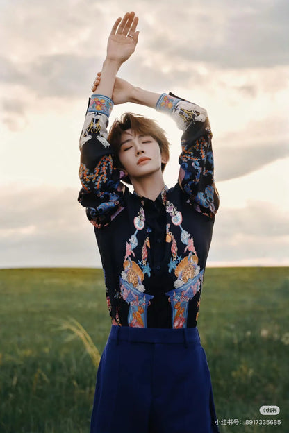 Ver 25fw print shirt