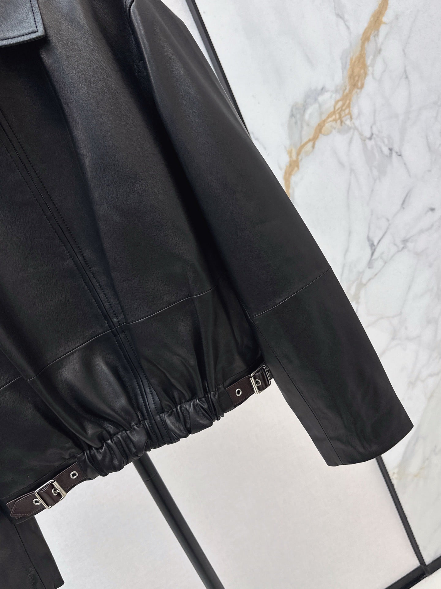 Loe 25fw leather jacket
