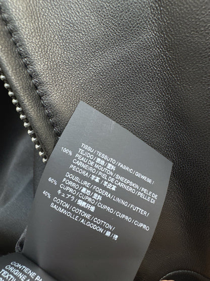 Loe 25fw leather jacket