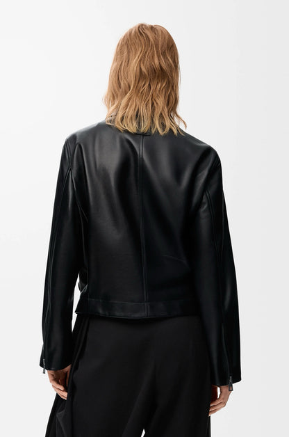 Loe 25fw leather jacket