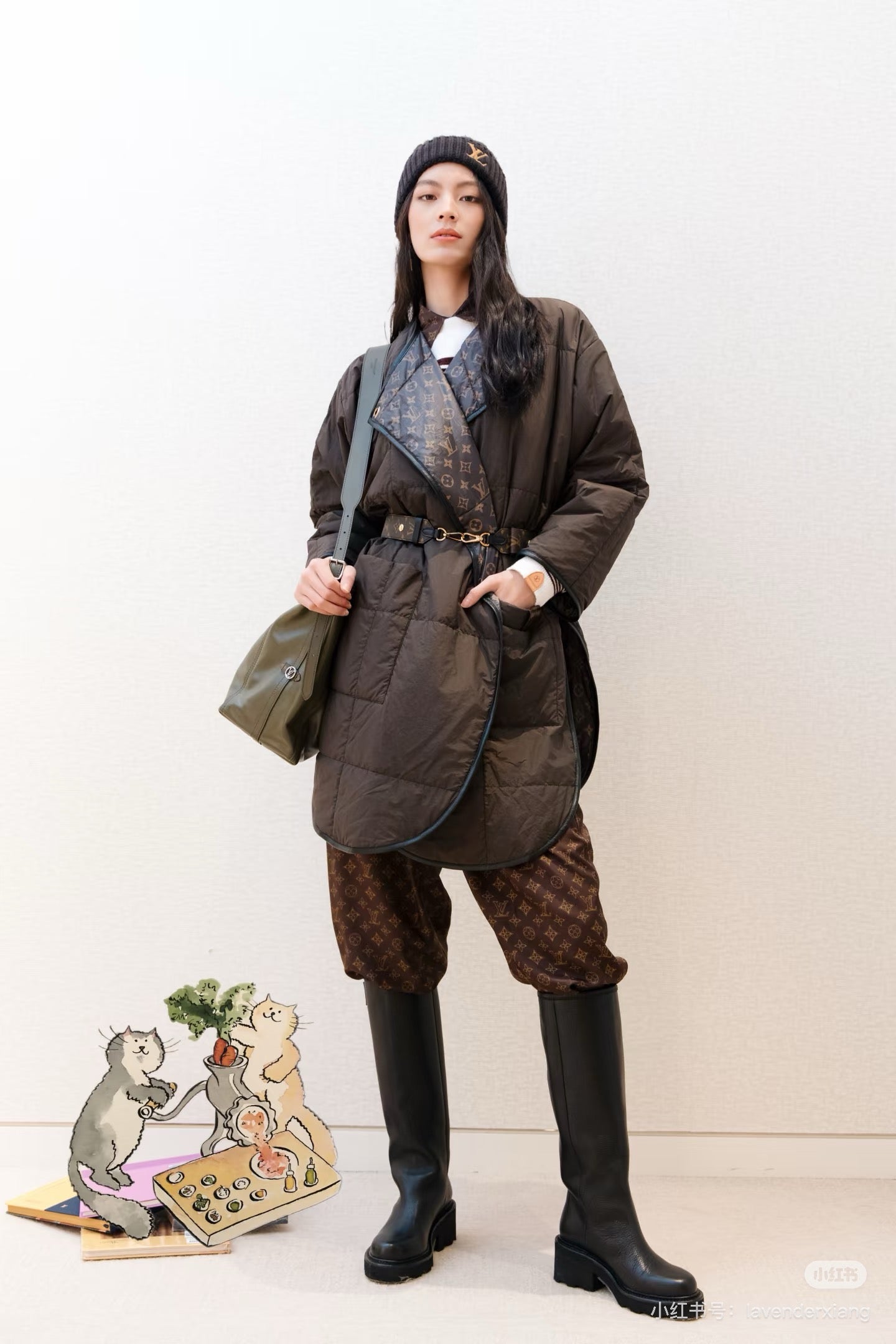 Loui 25fw padded jacket