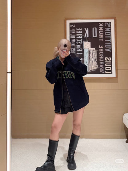 Loui 25fw reversible cardigan