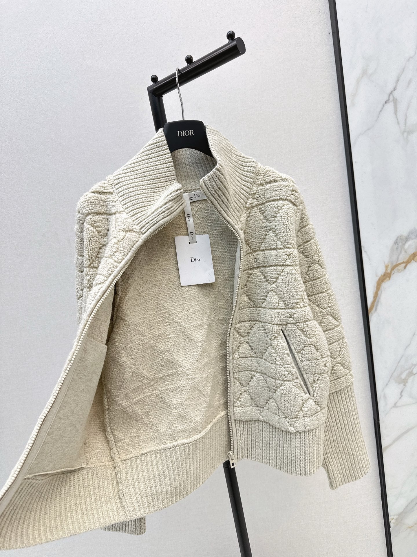 CD 25fw knitted jacket