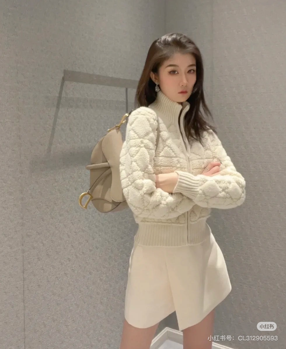 CD 25fw knitted jacket