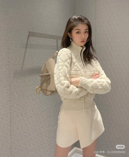 CD 25fw knitted jacket