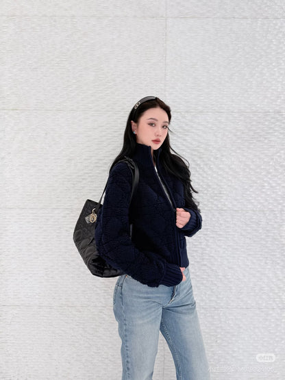 CD 25fw knitted jacket