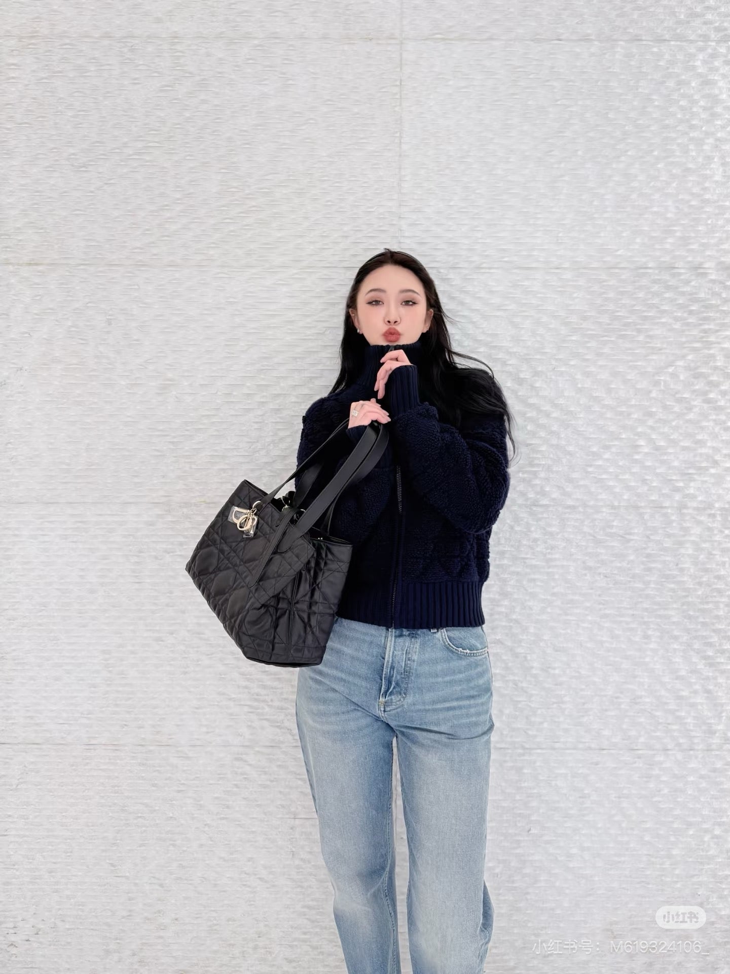 CD 25fw knitted jacket