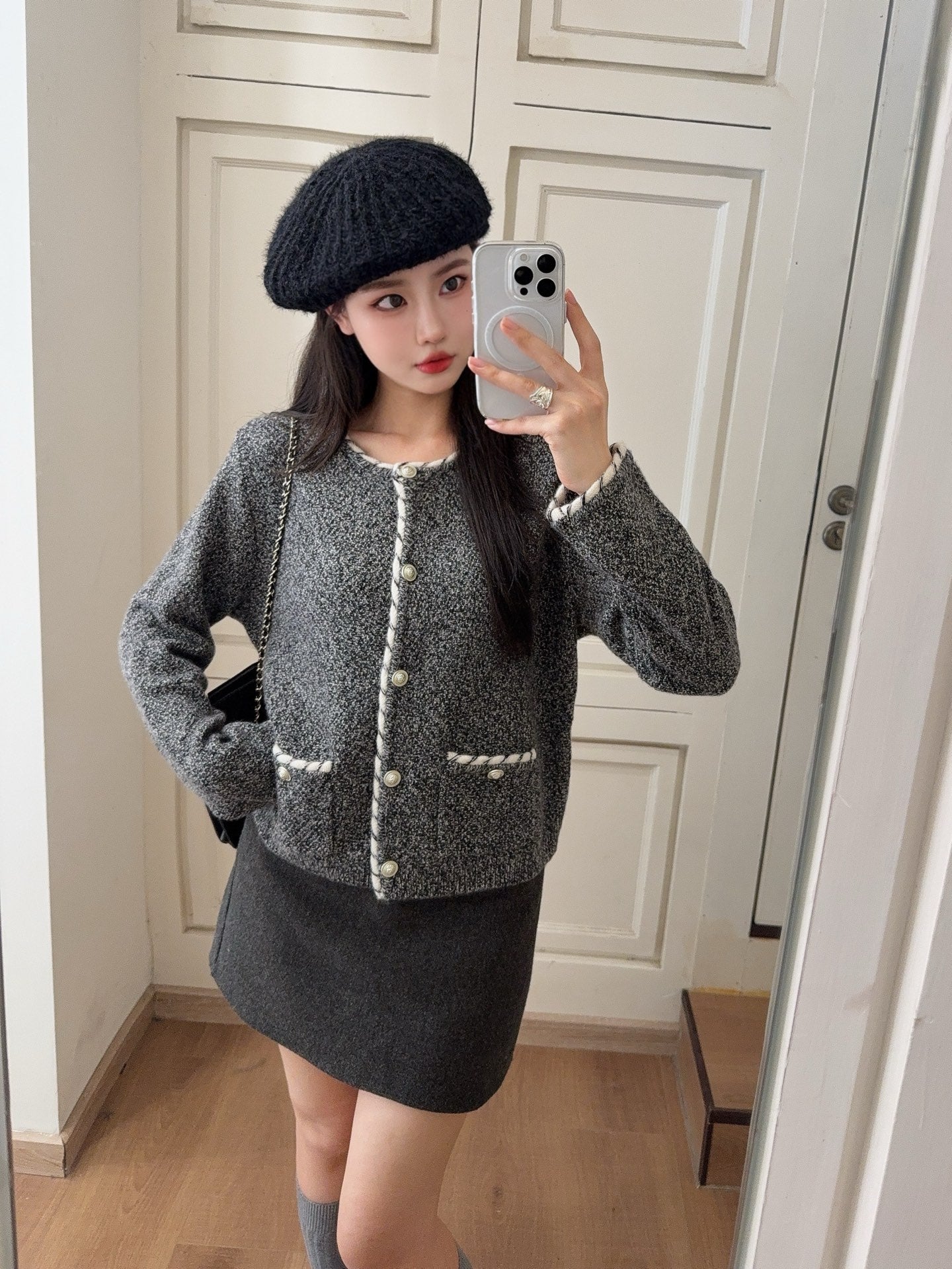 Bott 25fw wool cardigan