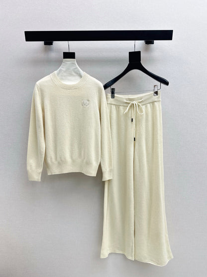 Max 25fw wool sweater pants set