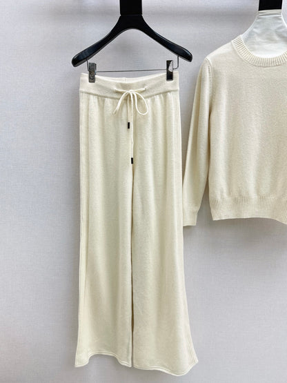 Max 25fw wool sweater pants set