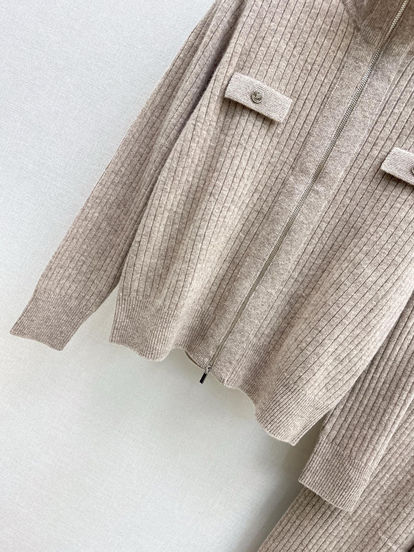 Loro 25fw knitted jacket pants set