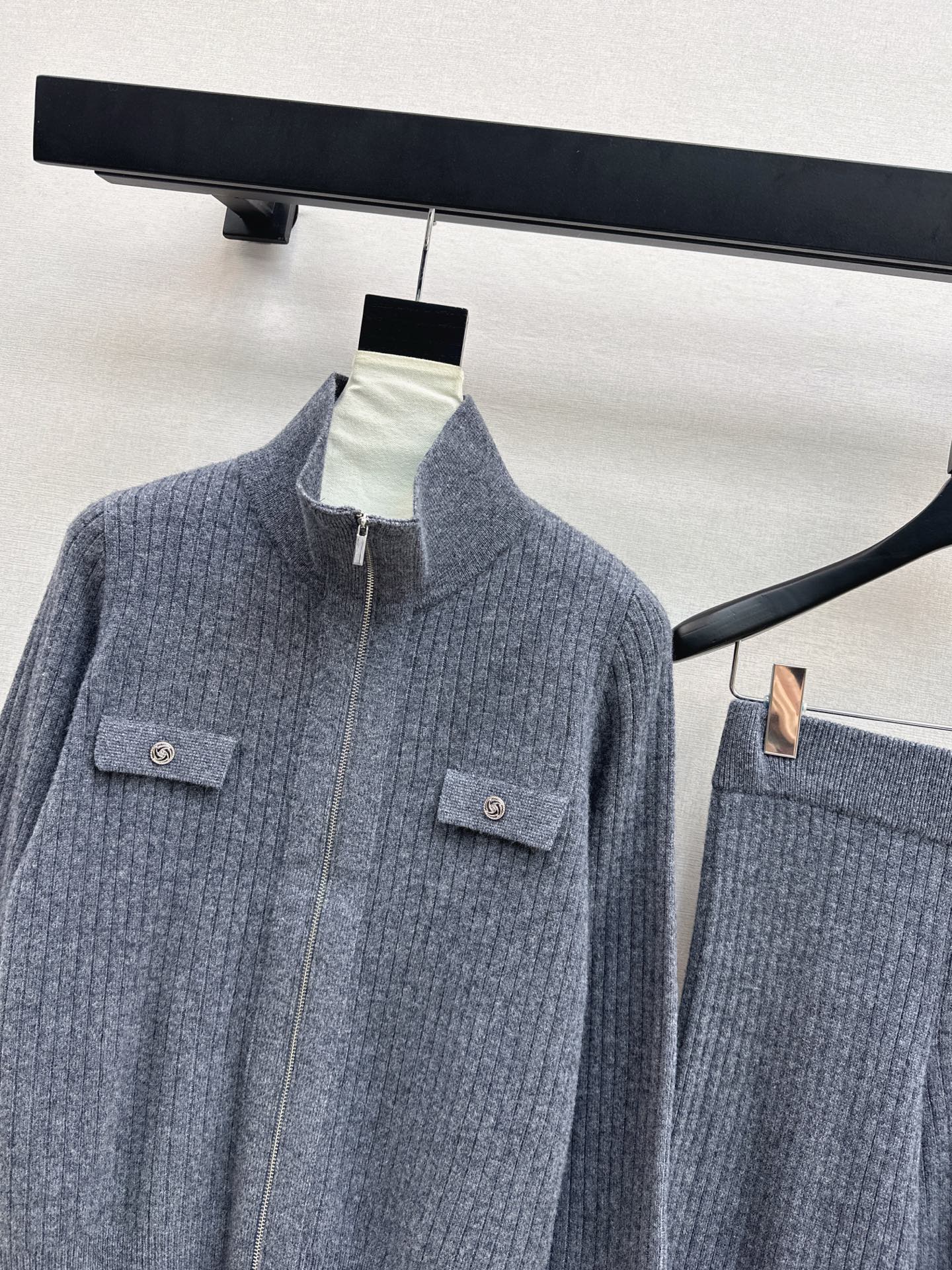 Loro 25fw knitted jacket pants set