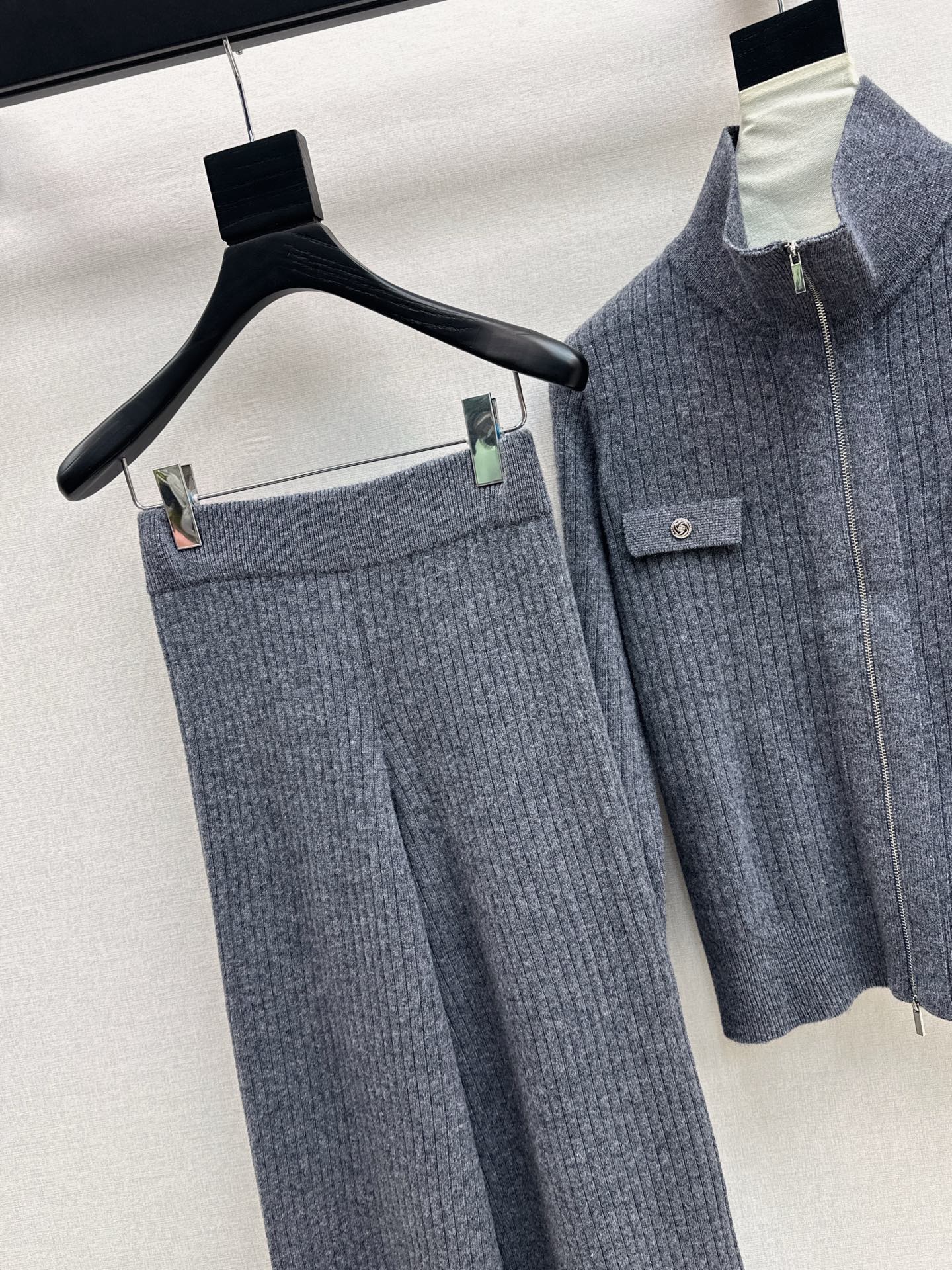 Loro 25fw knitted jacket pants set