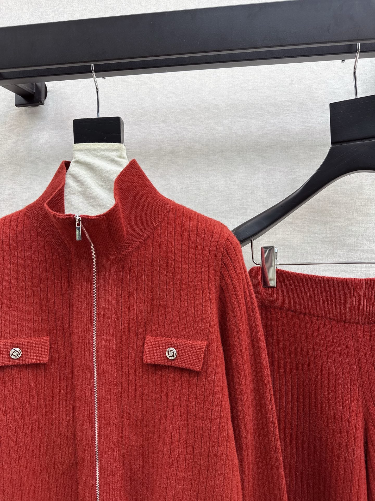 Loro 25fw knitted jacket pants set